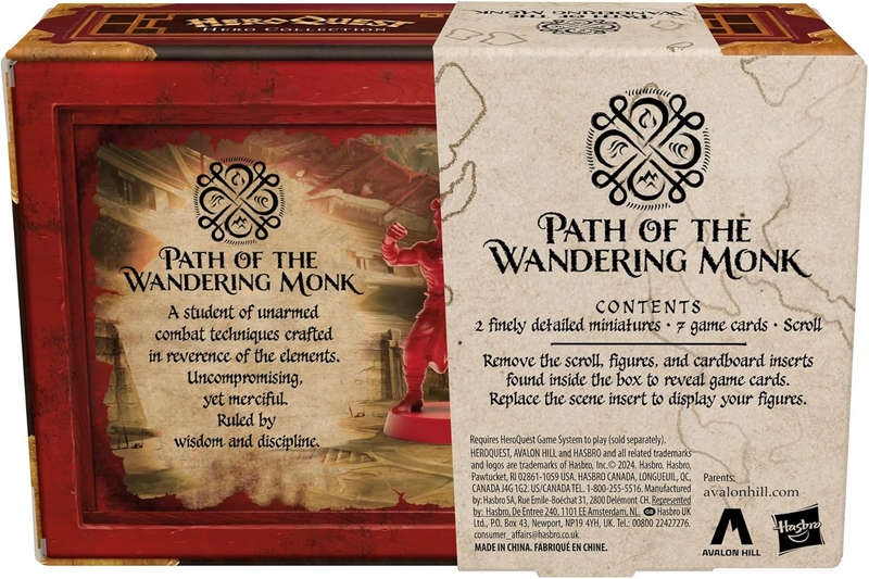 HeroQuest Hero Collection Path of The Wandering Monk Figures (Miniatures)