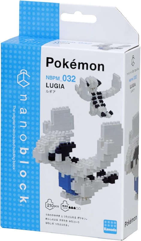 Nanoblock Pokemon Series Lugia (3D Puzzles)