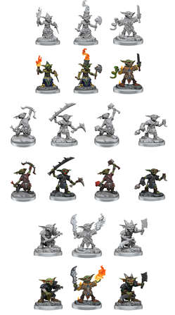 Pathfinder Legendary Cuts W02A Goblins (Board Games)
