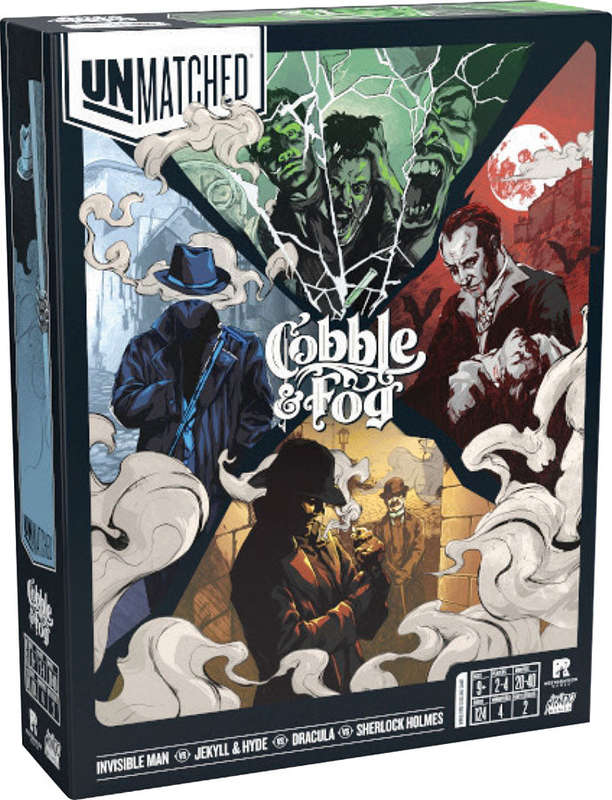 Unmatched Battle of Legends Cobble and Fog (Board Games)