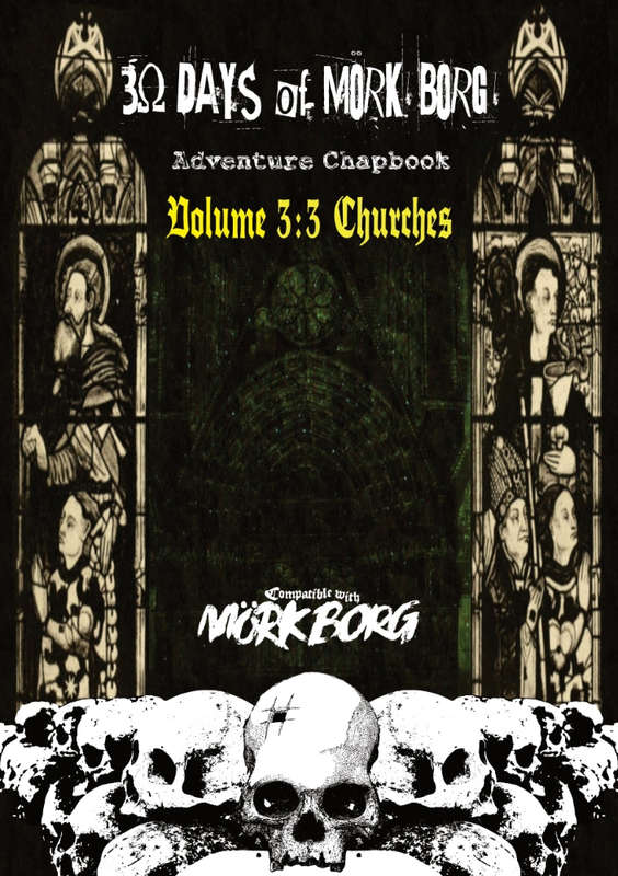 30 Days of MÖRK BORG Adventure Chapbook Volume 3 (RPGs)