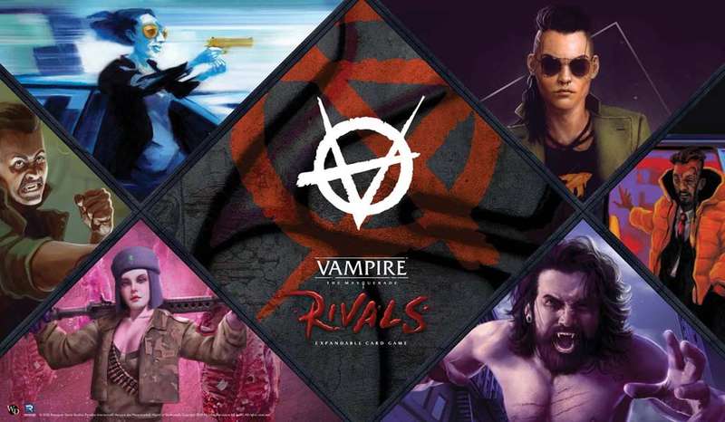 Vampire The Masquerade Rivals ECG Brujah Clan Playmat (Board Games)