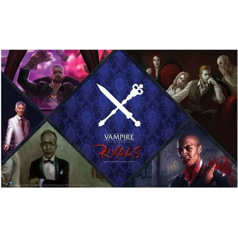 Vampire The Masquerade Rivals ECG Ventrue Clan Playmat (Board Games)