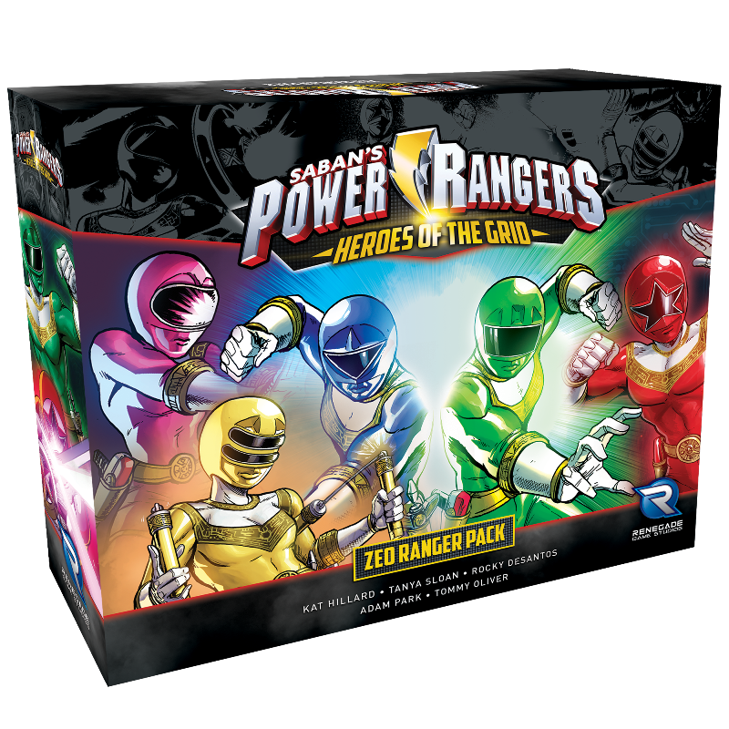 Power Rangers Heroes of the Grid Zeo Ranger Pack (Board Games)