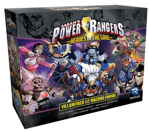 Power Rangers Heroes of the Grid Villain Pack 2 Machine Empire (Board Games)