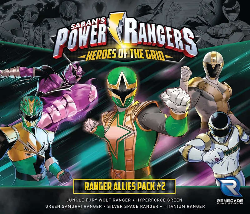 Power Rangers Heroes of the Grid Ranger Allies Pack 2 (Board Games)