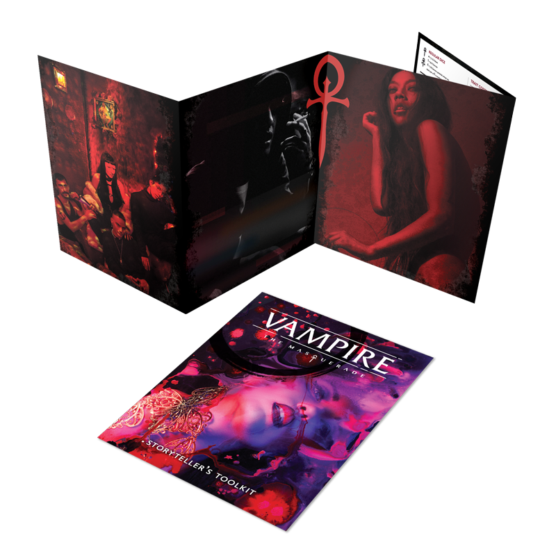 Vampire the Masquerade 5th Storytellers Screen & Toolkit (Board Games)