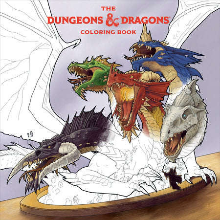 Dungeons and Dragons Coloring Book (Board & Card Game Accessories)