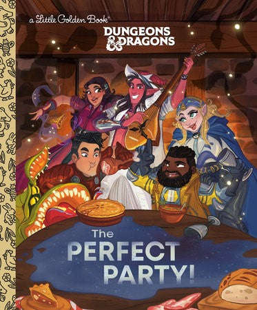 Dungeons & Dragons The Perfect Party A Little Golden Book (Board & Card Game Accessories)