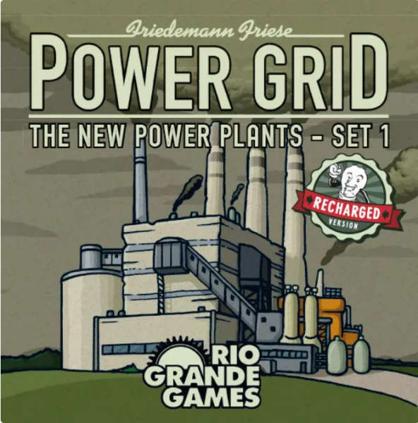 Power Grid Recharged New Power Plants Set 1 (Board Games)