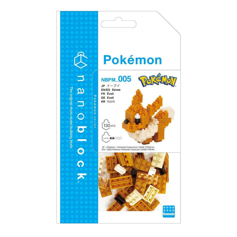 Nanoblock Pokemon Series Eevee (3D Puzzles)