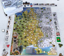 Race to Moscow Giant Playmat OOP (Board Games)