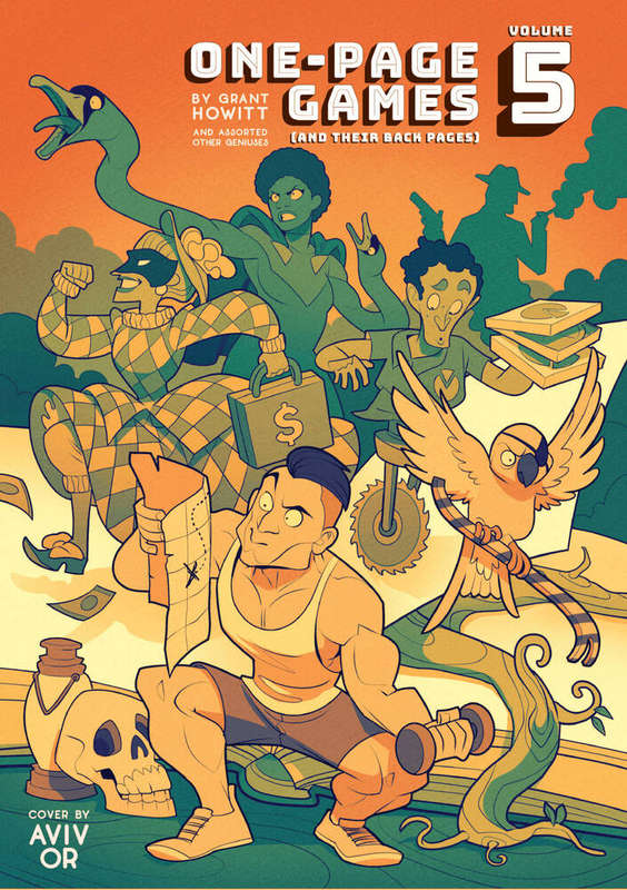 One Year of One-Page RPGs Vol. 5 OOP (RPGs)