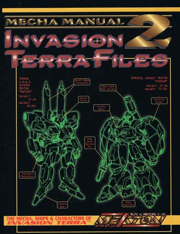Mekton Mecha Manual 2 Invasion Terra Files (RPGs)