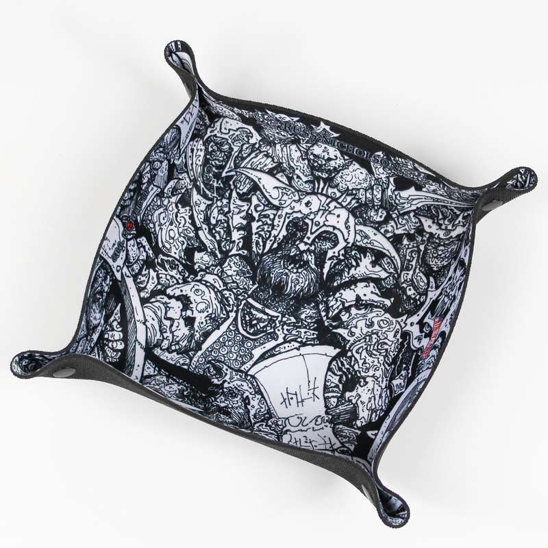 Chaos Dwarf Russ Nicholson Square Dice Tray (Dice Sets & Games)