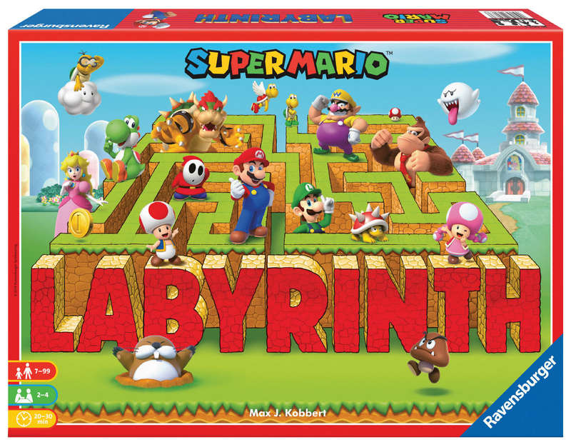 Super Mario Labyrinth (Board Games)