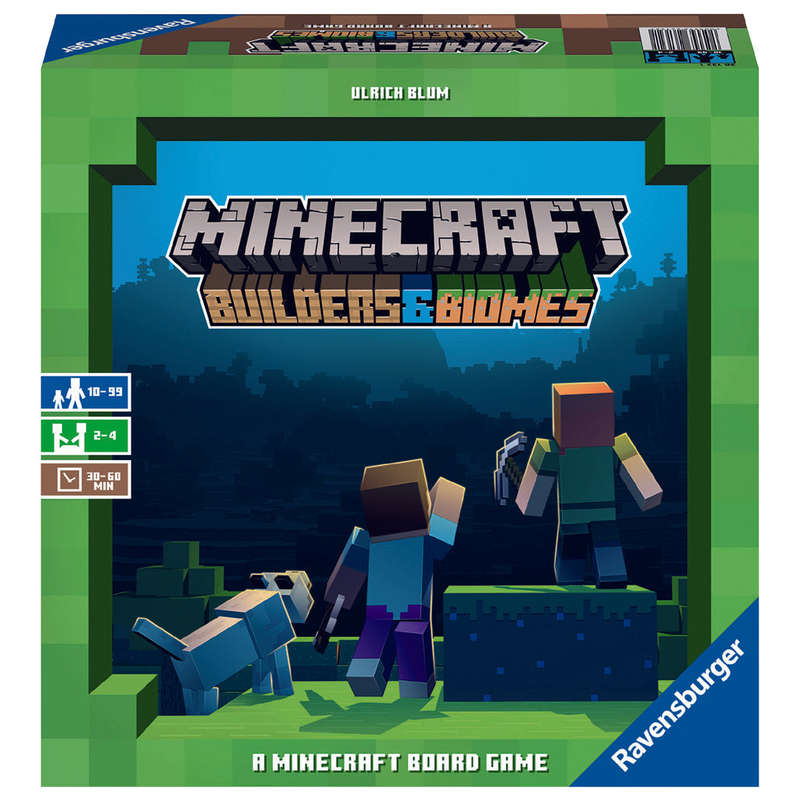 Minecraft Builders and Biomes (NET) (Board Games)