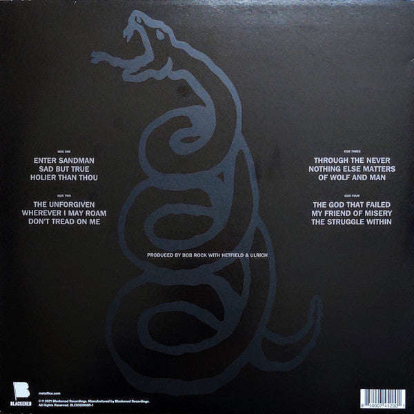 Metallica - Metallica (Remastered) (Vinyl)