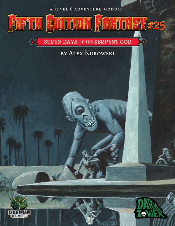 Fifth Edition Fantasy 25 Seven Days of the Serpent God (RPGs)