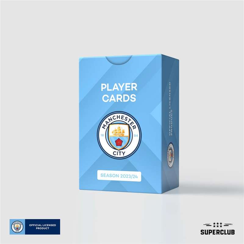 Superclub Mancester City Player Cards 2023/24 (Board Games)