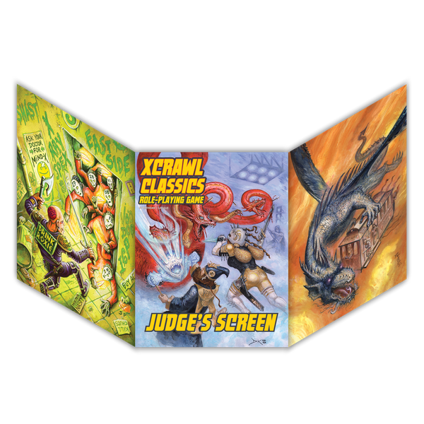 Xcrawl Classics Dungeon Judges Screen (RPGs)