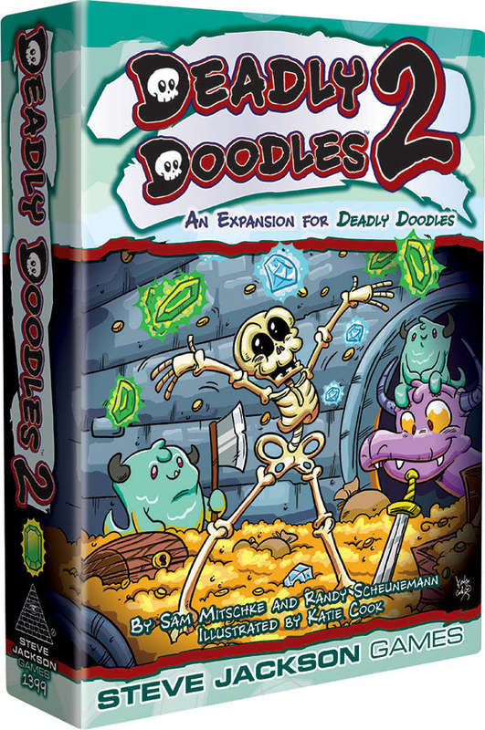 Deadly Doodles 2 Deadly Doodles Expansion (Board Games)