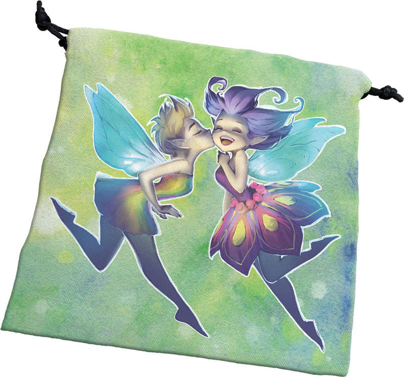 Deluxe Dice Bag Happy Faeries (Dice Sets & Games)