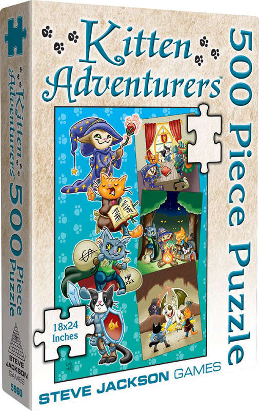 Kitten Adventures 500 Piece Puzzle (Jigsaw Puzzle)