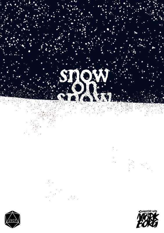 Mörk Borg RPG Snow on Snow (RPGs)