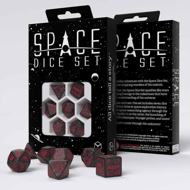 Space Dice Set Voyager (Dice Sets & Games)