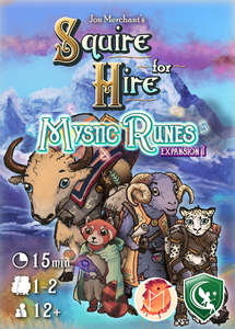 Squire for Hire Mystic Runes Retail Display (6) (Board Games)