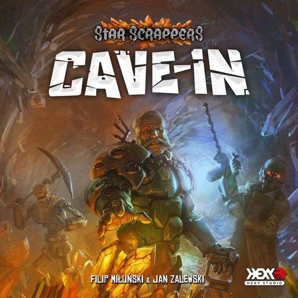 Star Scrappers Cave-In (Board Games)