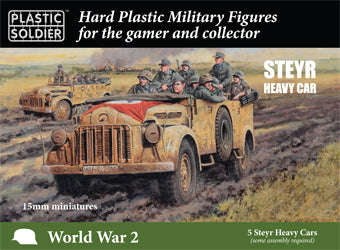 15mm WWII German Steyr Heavy Car (Miniatures)