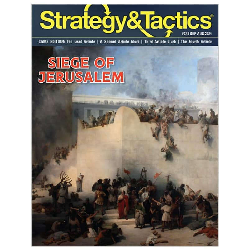 Strategy & Tactics 348 Siege of Jerusalem AD70 (Board Games)