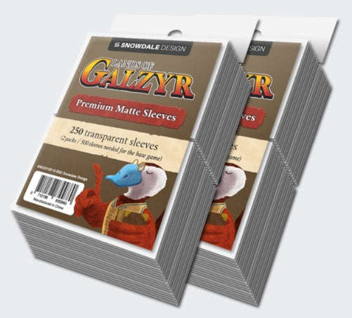 Lands of Galzyr Card Sleeve Pack (250) (Board & Card Game Accessories)