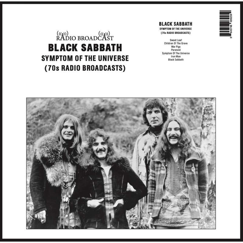 Black Sabbath - Symptom Of The Universe (70s Radio Broadcast) (Vinyl)