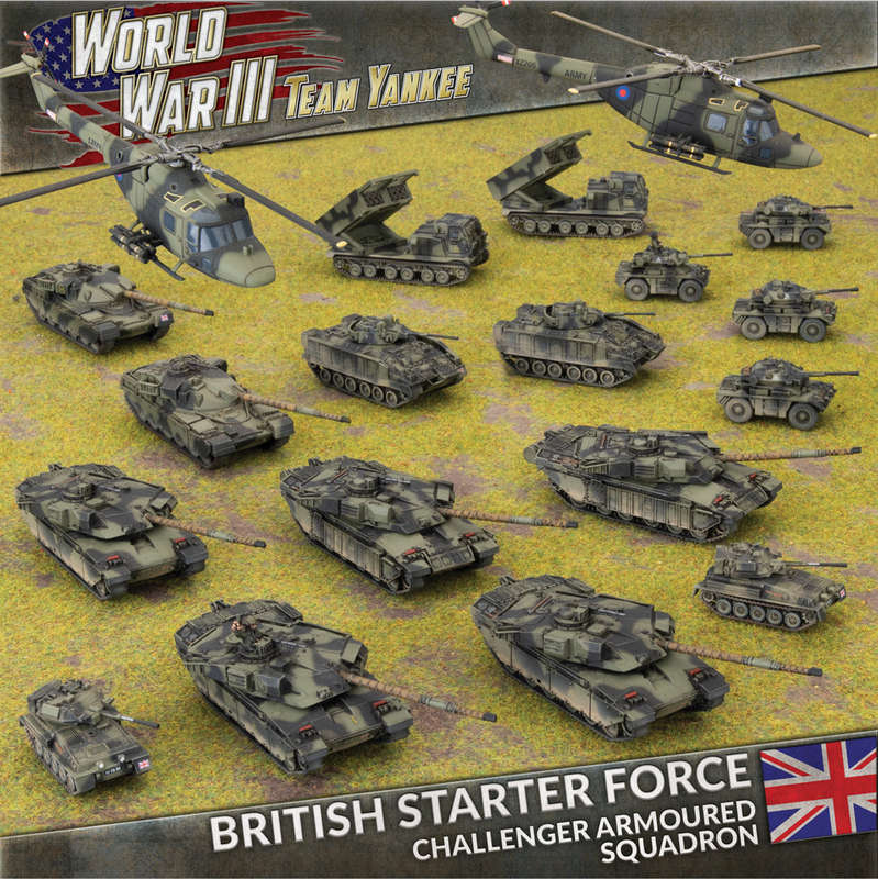 WWIII Team Yankee British Starter Force (Miniatures)