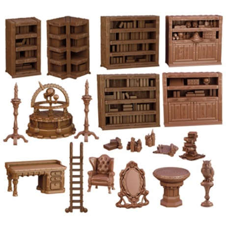 TerrainCrate Wizards Study (Miniatures)