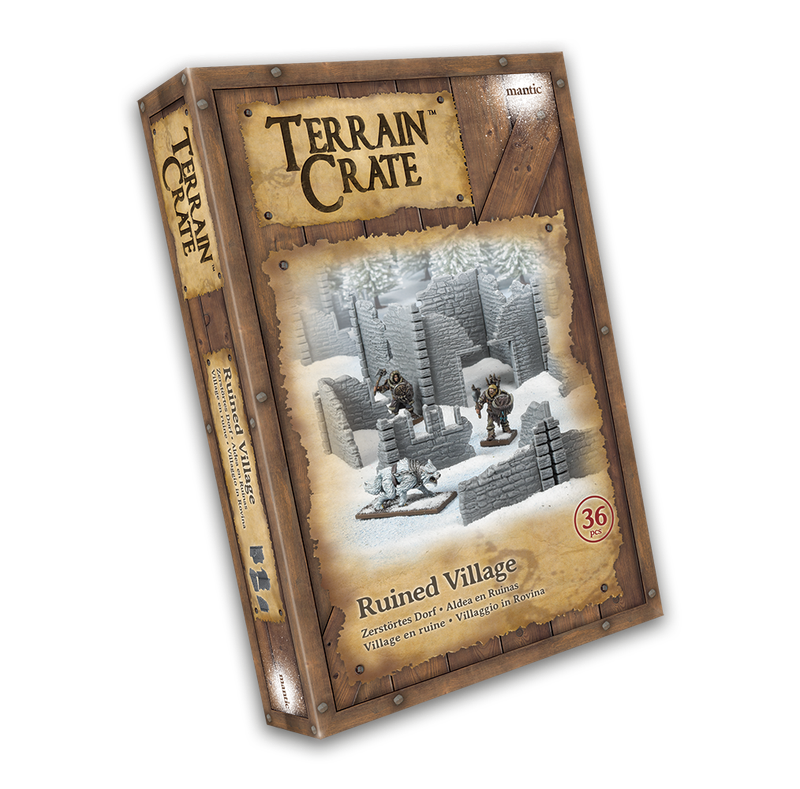 Terrain Crate Ruined Village (Miniatures)