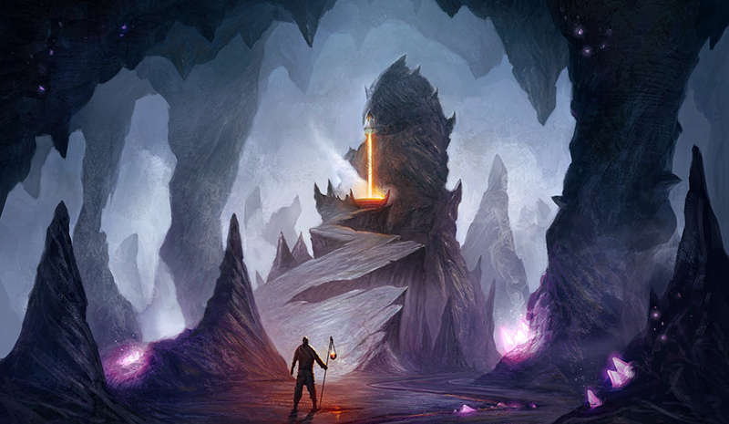 Caves 61x63cm TCG Gaming Mat (Gaming Mats)