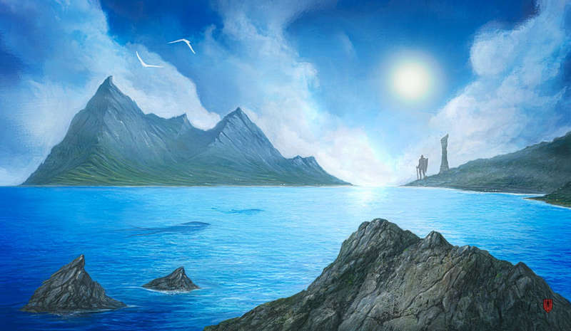 Island 61x63cm TCG Gaming Mat (Gaming Mats)