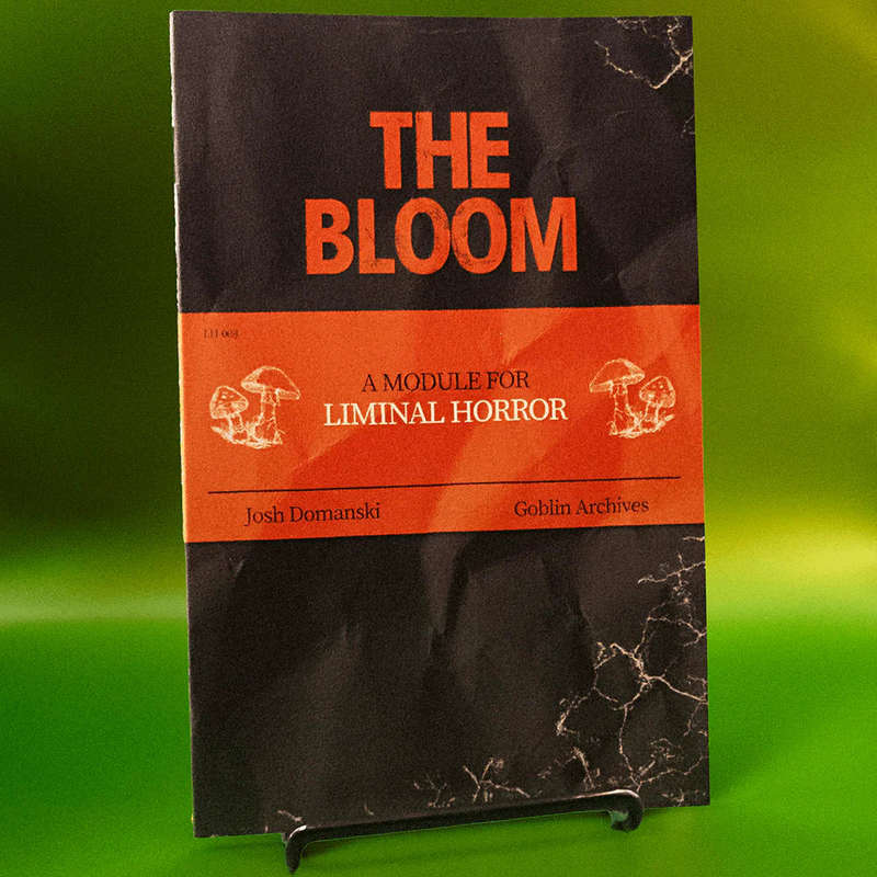 Mothership/Liminal Horror RPG The Bloom (RPGs)