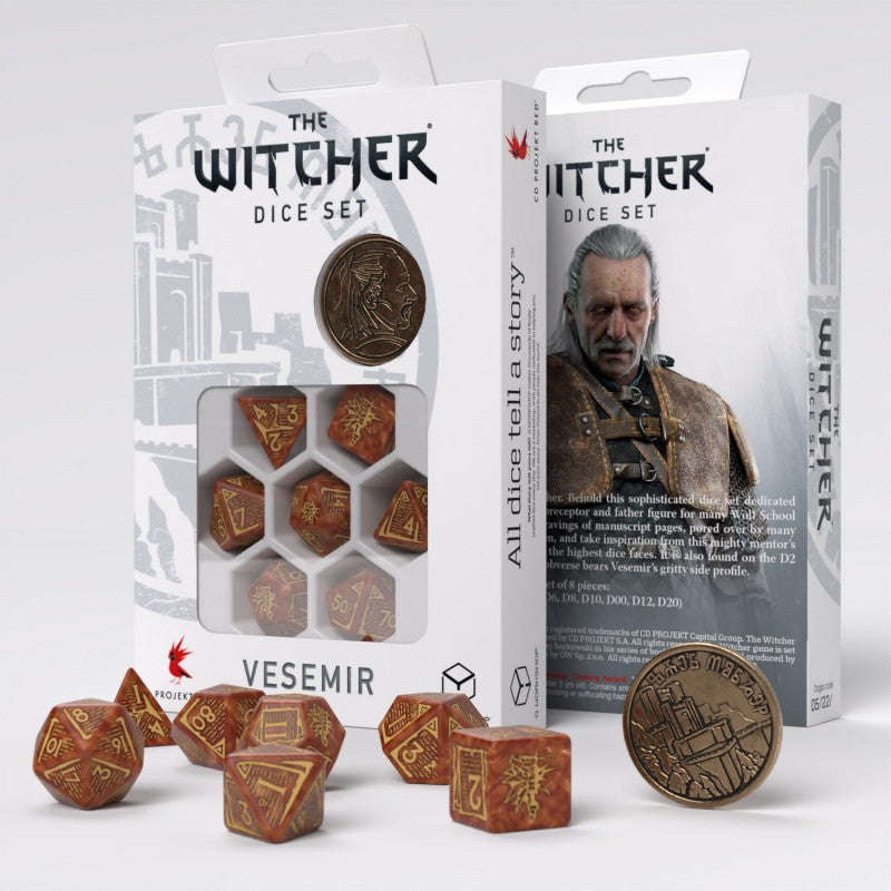 The Witcher Dice Set Vesemir The Wise Witcher (Dice Sets & Games)