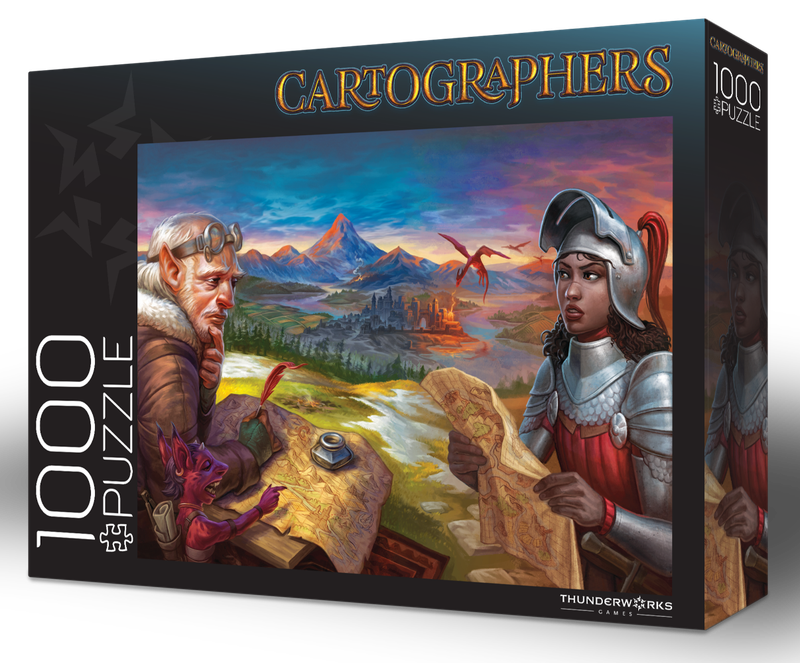 Cartographers of Nalos Puzzle Series 1 (Board Games)