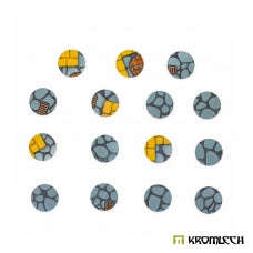 Town Streets 25mm Round Base Toppers (Miniatures)