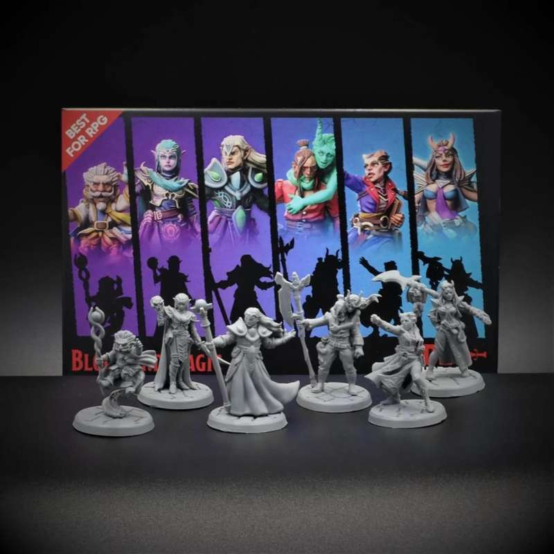 D20 Heroes Blood And Magic (Board Games)