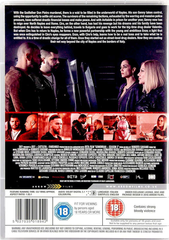 Gomorrah The Series - The Complete Season 3 (DVD) (Second-Hand)