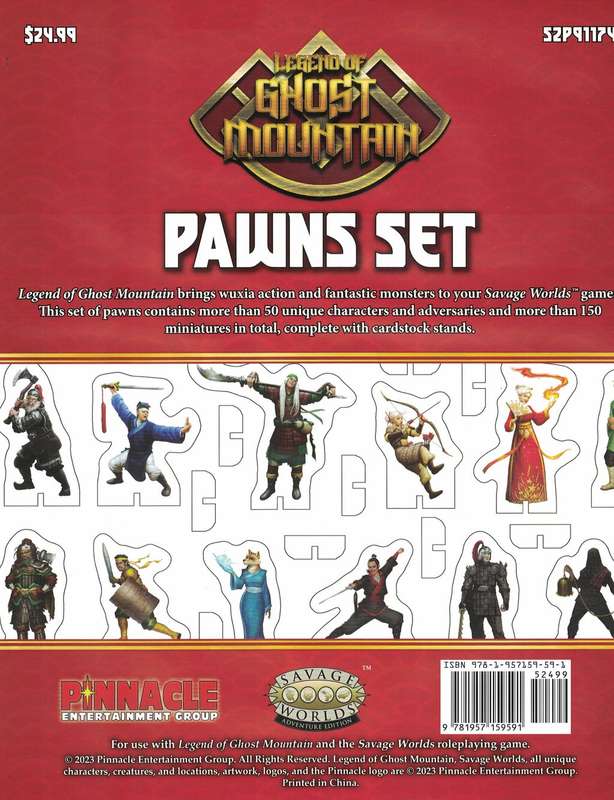 Legend of Ghost Mountain Pawn Set (RPGs)