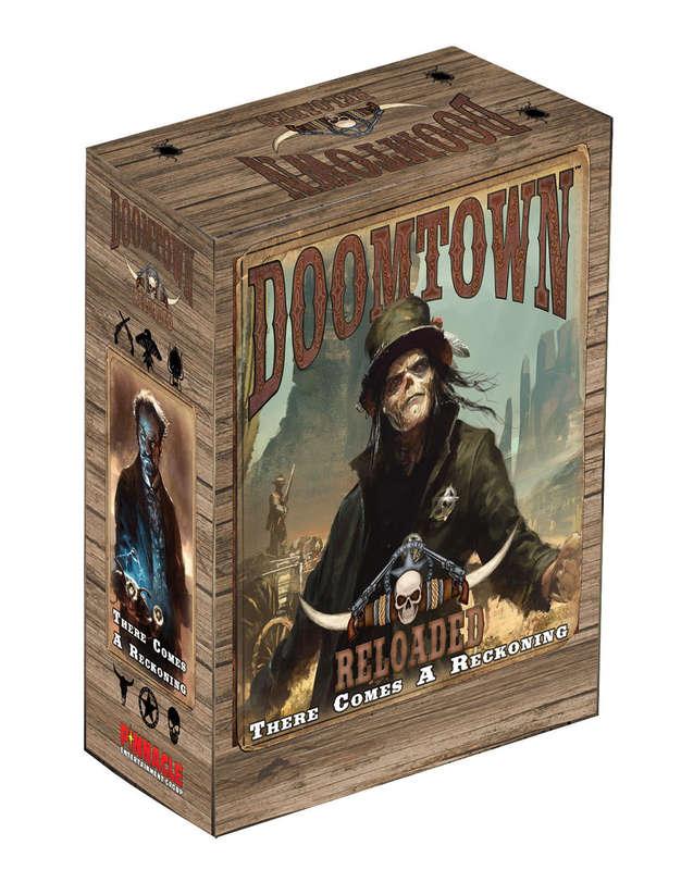 Doomtown Reloaded Trunk with There Comes a Reckoning (Board Games)