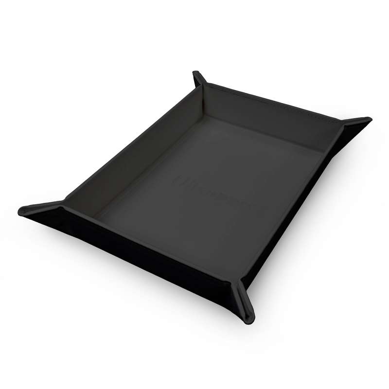 Vivid Magnetic Foldable Dice Tray Black (Dice Sets & Games)